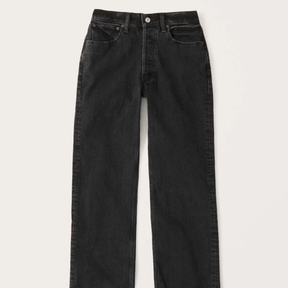 ABERCROMBIE AND FITCH 90s LOW RISE BAGGY JEAN